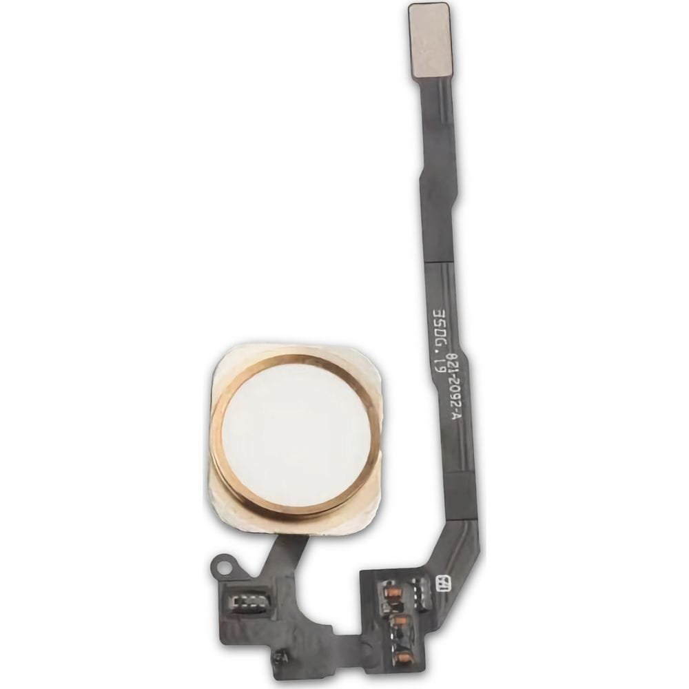 Taśma Flex Home + przycisk iPhone 5S / SE złoty