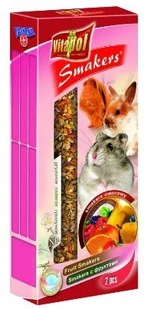 Vitapol Smakers dla gryzoni - Owocowy 2szt [1107] - Przysmaki dla gryzoni - miniaturka - grafika 2