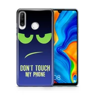 Etui i futerały do telefonów - Etui na telefon komórkowy dla serii Apple Google Pixel Etui ochronne Bumper Case Ultra Thin, Model: Apple iPhone 11 Pro, Wybierz projekt: Dont Touch My Phone Green Blue - miniaturka - grafika 1