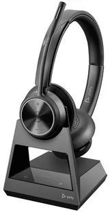 Poly SAVI 7320 S7320 CD Office Headset bezprzewodowy stereofoniczny system słuchawkowy DECT z USB-A i USB-C - Akcesoria do telefonów stacjonarnych - miniaturka - grafika 1