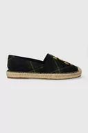 Espadryle męskie - Polo Ralph Lauren espadryle Cevio Slip kolor granatowy 803931545001 - miniaturka - grafika 1