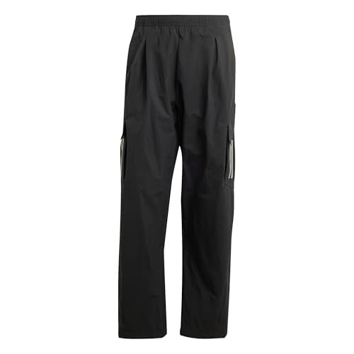 adidas Mężczyźni MERCEDES - AMG PETRONAS FORMULA ONE TEAM MECHANICS PANT MEN, black/REFLECTIVE SILVER, M