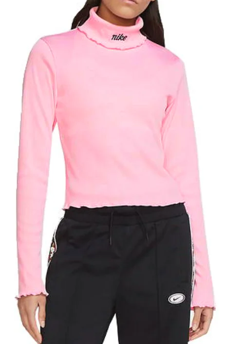 Golf Damski Nike Sportswear Ribbed Top Slim Fit CU5364-654 L