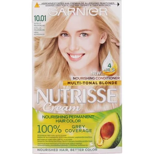 Garnier Nutrisse Trwała farba do włosów 10.01 Extra Light Pearl Blond - Farby do włosów i szampony koloryzujące - miniaturka - grafika 1