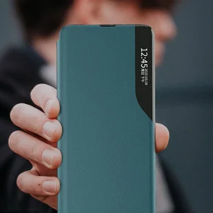 Eco Leather View Case elegancki futerał etui z klapką i funkcją podstawki Samsung Galaxy A72 4G fioletowy - Etui i futerały do telefonów - miniaturka - grafika 10