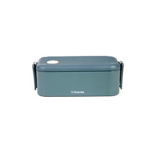 Lunch box Pojemnik na żywność POPPIE niebieski 1100 ml HOMLA - Lunch boxy - miniaturka - grafika 1