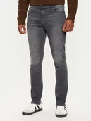 Spodnie męskie - Only & Sons Jeansy 22029827 Szary Slim Fit - miniaturka - grafika 1