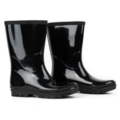 Kalosze męskie - Lekkie POLSKIE kalosze damskie gumowce Roma czarne-41 - miniaturka - grafika 1