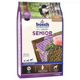 Bosch Petfood Senior (nowa receptura) 2,5kg - Sucha karma dla psów - miniaturka - grafika 2
