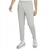 Dresy męskie - Spodnie dresowe Nike MĘSKIE DO0022-063 szare r. L - miniaturka - grafika 1