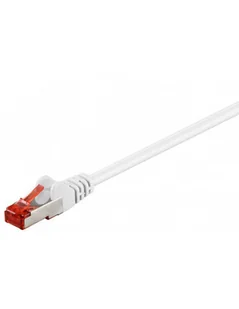 Wentronic Cat6 SSTP kabel sieciowy (2 X RJ45, 5 m) Biały 4040849935091 - Kable miedziane - miniaturka - grafika 2