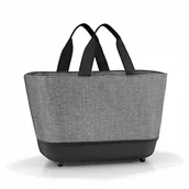 Torby i wózki na zakupy - Koszyk shoppingbasket twist silver kod: RBE7052 + Sprawdź na SuperWnetrze.pl - miniaturka - grafika 1