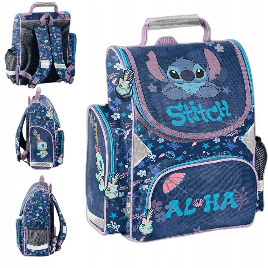 Tornister dla dziewczynki plecak szkolny 1 3 klasa Stitch Aloha Stich