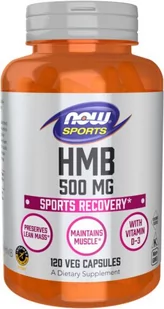 HMB 500 mg (120 kaps.) - Produkty specjalne dla sportowców - miniaturka - grafika 1