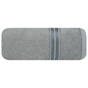 Eurofirany Ręcznik z bordiurą w pasy 9240J1 9240J1 SAM 70X140 - Ręczniki - miniaturka - grafika 1
