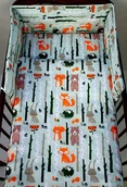 Pościel dla dzieci - Komplet pościeli dla dziecka 90x120 cm 2 el  - brzozowy las - miniaturka - grafika 1