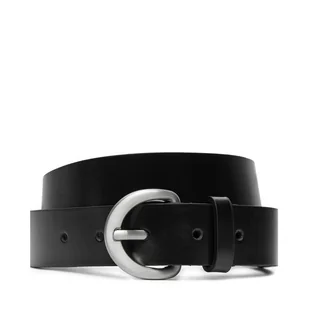 Pasek Damski Calvin Klein Classic K60K612287 Czarny - Paski - miniaturka - grafika 1