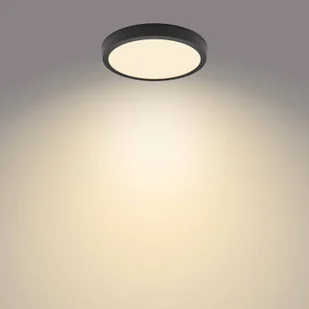 Philips Slim Surface 2 700K okrągły 28,6cm czarny - Lampy sufitowe - miniaturka - grafika 3