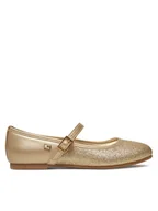 Buty dla chłopców - Tommy Hilfiger Baleriny Ballerina T4A3-33930-0572 S Złoty - miniaturka - grafika 1