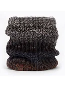 Apaszki i szaliki damskie - Buff Szal-koło w kolorze antracytowym - miniaturka - grafika 1