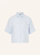 Koszule damskie - Tommy Hilfiger Koszula Z Lnu blau - TOMMY HILFIGER - miniaturka - grafika 1