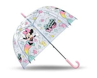 Parasolka przezroczysta automatyczna 48 cm Myszka Minnie - Parasolki dla dzieci - miniaturka - grafika 1