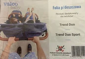 Akcesoria do wózków - Valco Baby Folia Przeciwdeszczowa Trend Duo / Trend Duo Sport - miniaturka - grafika 1