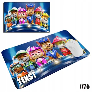 PODKŁADKA POD MYSZKĘ MYSZ WZORY DO WYBORU - PAW PSI PATROL 20x24cm - Podkładki pod mysz - miniaturka - grafika 1