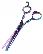 Nożyczki fryzjerskie - GEPARD Degażówki nożyczki praworęczne 6,0 offset fryzjerskie do strzyżenia włosów do salonu linia Superior - miniaturka - grafika 1