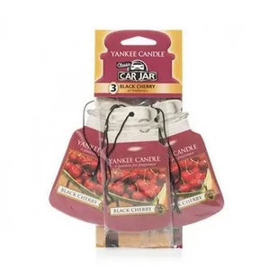 Car Jar Bonus Pack Zestaw zapachów samochodowych, Black Cherry, 3 sztuki - Zapachy samochodowe - miniaturka - grafika 1