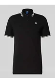Koszulki męskie - Koszulka polo o kroju slim fit z wyhaftowanym logo model Dunda - G-Star Raw - miniaturka - grafika 1
