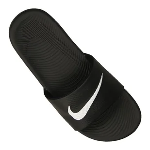 Klapki Nike Kawa Slide Jr 819352-001 czarne - Klapki i japonki damskie - miniaturka - grafika 1