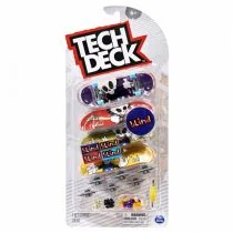 Spin MASTER Master Zestaw Tech Deck fingerboard, 4pack, 1 5_815025 - Gry planszowe - miniaturka - grafika 1
