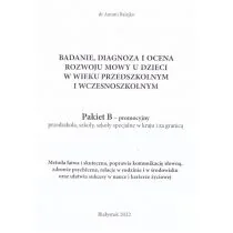 Badanie mowy pakiet B promoc przedszkola Nowa - Pedagogika i dydaktyka - miniaturka - grafika 1