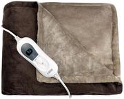 Poduszki, koce i materace lecznicze - Koc elektryczny Noveen EB640 Brown &amp; Beige - miniaturka - grafika 1