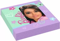 Dekoracje i nakrycia stołu na imprezę - Serwetki urodzinowe Barbie - 33 cm - 16 szt. - miniaturka - grafika 1