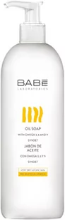 BABE Laboratorios olejkowe mydło do atopowej skóry ciała i dłoni 500 ml (8437000945970) - Mydła - miniaturka - grafika 1