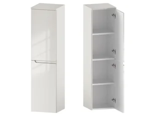 Słupek Łazienkowy ETH 35 cm 2D Prawy - Kaszmir Wysoki Połysk - Szafki łazienkowe - miniaturka - grafika 1