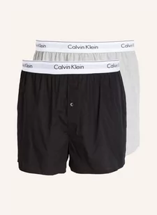 Calvin Klein Bokserki Tkane, 2 Szt. schwarz - Majtki damskie - miniaturka - grafika 1