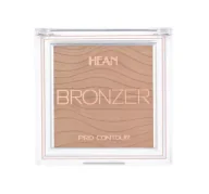 Bronzery i konturowanie twarzy - HEAN - BRONZER - PRO CONTOUR - Puder brązujący w kamieniu - 9 g - 44 CHOCO COCOA - miniaturka - grafika 1