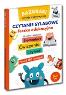 Książki edukacyjne - Bazgraki czytają trudne wyrazy. Czytanie sylabowe. Teczka edukacyjna. Kapitan Nauka - miniaturka - grafika 1