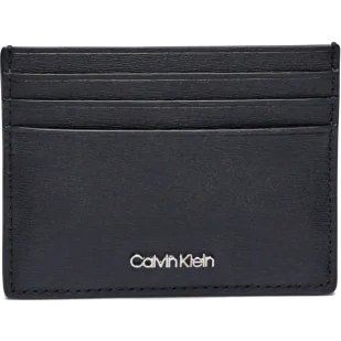 Calvin Klein Skórzane etui na karty - Etui na dokumenty i karty - miniaturka - grafika 1