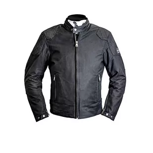 Helstons Compass kurtka motocyklowa z polibawełny, czarna, L - Odzież motocyklowa - miniaturka - grafika 1