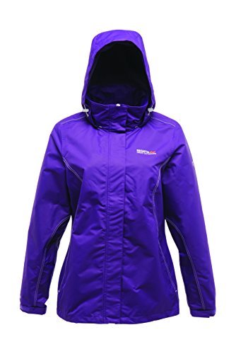 Regatta Damska kurtka wodoszczelna Laurel Fioletowy alpej 10