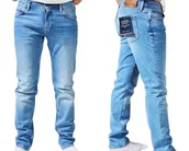 Spodnie męskie - Spodnie Tommy Hilfiger Bleecker jeans Niebieski W40 L34 - miniaturka - grafika 1