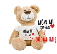 Maskotki i pluszaki - Miś dla UKOCHANEJ Z TWOIM imieniem - miniaturka - grafika 1