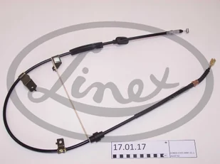 LINEX LINKA HAMULCA 17.01.17 HONDA CIVIC 1615/1445 92 TARCZE LEWA - Linki hamulca postojowego - miniaturka - grafika 1