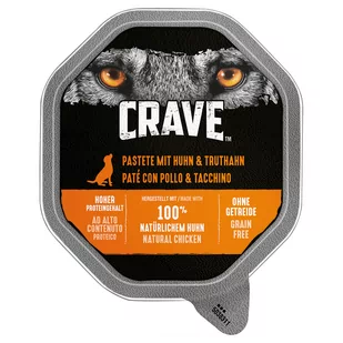 Crave Crave Adult paszteciki dla psa, 10 x 150 g - Kurczak i indyk, 10 x 150 g - Mokra karma dla psów - miniaturka - grafika 4