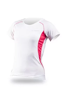 Koszulki i topy damskie - Unbekannt Przycinanie damski T-Shirt Bee, biały, L 50486_White/Rose_L - grafika 1