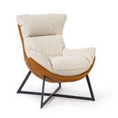 Fotele - Fotel aksamit SIESTA - miniaturka - grafika 1